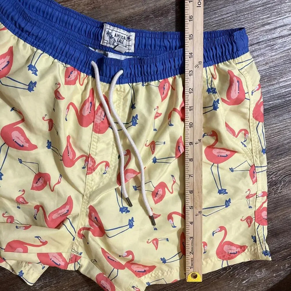 American Eagle DrawString Lined Pocket Elastic Waist Flamingo Athletic Lounge Lg - Picture 7 of 15